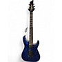 Used Schecter Guitar Research Sunset Classic II Floyd Rose BLACK OCEAN Solid Body Electric Guitar BLACK OCEAN