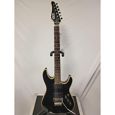 Schecter Guitar Research Used Schecter Guitar Research Sunset Custom FR Black Solid Body Electric Guitar