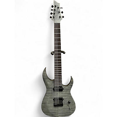 Used Schecter Guitar Research Sunset Extreme 7 Gray Ghost Solid Body Electric Guitar