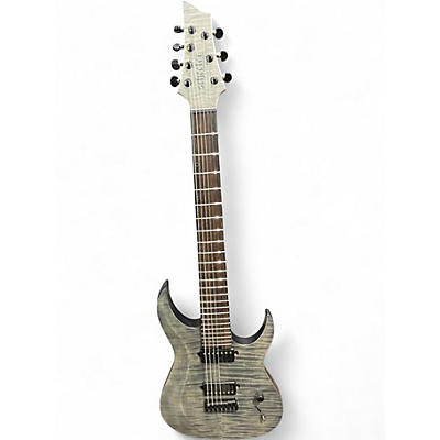 Used Schecter Guitar Research Sunset Extreme 7 Grey Solid Body Electric Guitar