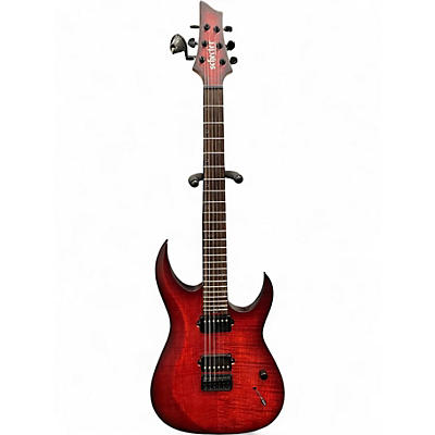Used Schecter Guitar Research Sunset Extreme SCARLET BURST Solid Body Electric Guitar