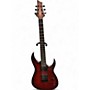 Used Schecter Guitar Research Sunset Extreme Scarlet Burst Solid Body Electric Guitar Scarlet Burst