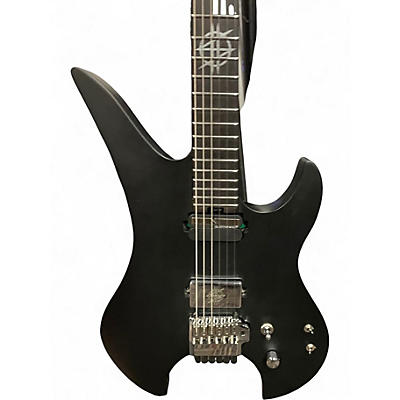 Used Schecter Guitar Research Synyster Gates Custom-6 TR-S Headless Satin Black Solid Body Electric Guitar