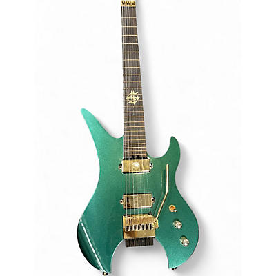 Used Schecter Guitar Research Synyster Gates Custom 7-String TR Oak Green Metallic Solid Body Electric Guitar