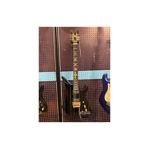 Schecter Guitar Research Used Schecter Guitar Research Synyster Gates Signature Custom Black Solid Body Electric Guitar Black