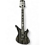 Used Schecter Guitar Research Synyster Gates Signature Custom Black and Silver Solid Body Electric Guitar Black and Silver