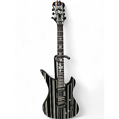 Schecter Guitar Research Used Schecter Guitar Research Synyster Gates Signature Custom S Black Solid Body Electric Guitar