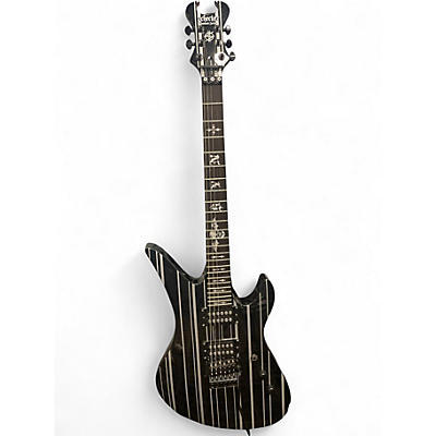 Used Schecter Guitar Research Synyster Gates Signature Custom S Black Solid Body Electric Guitar