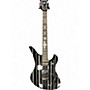 Used Schecter Guitar Research Synyster Gates Signature Custom S Black and White Solid Body Electric Guitar Black and White