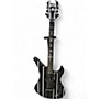 Used Schecter Guitar Research Synyster Gates Signature Custom S Black with White Pinstripes Solid Body Electric Guitar Black with White Pinstripes