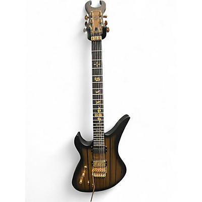 Used Schecter Guitar Research Synyster Gates Signature Custom S Left Handed 2 Color Sunburst Electric Guitar