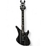 Used Schecter Guitar Research Synyster Gates Signature Custom S black pin stripes Solid Body Electric Guitar black pin stripes