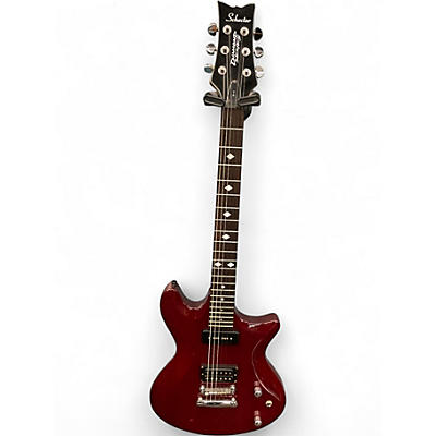 Used Schecter Guitar Research T-1 RED Solid Body Electric Guitar
