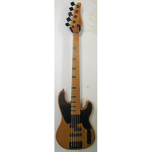 Schecter Guitar Research Used Schecter Guitar Research T5 Bass Natural Electric Bass Guitar Natural