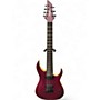 Used Schecter Guitar Research TAO-7 Trans Purple Solid Body Electric Guitar Trans Purple