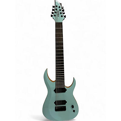 Used Schecter Guitar Research TAO-8 BLUE Solid Body Electric Guitar