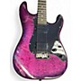Used Schecter Guitar Research TRADITIONAL PROFESSIONAL Trans Purple Solid Body Electric Guitar Trans Purple