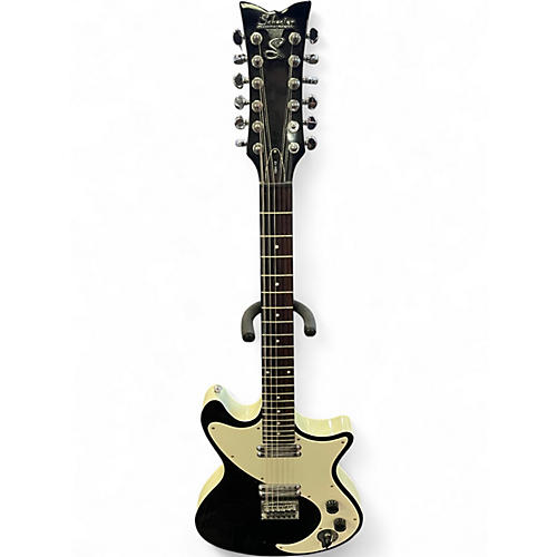 Used Schecter Guitar Research TSH 12 CLASSIC BLACK Solid Body Electric Guitar BLACK