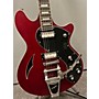 Used Schecter Guitar Research Used Schecter Guitar Research TSH-1b Red Hollow Body Electric Guitar Red