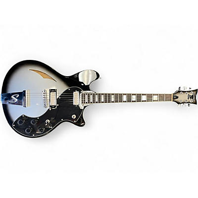 Used Schecter Guitar Research TSH1 Silverburst Hollow Body Electric Guitar