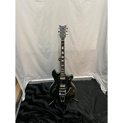 Schecter Guitar Research Used Schecter Guitar Research TSH1-b Trans Green Hollow Body Electric Guitar