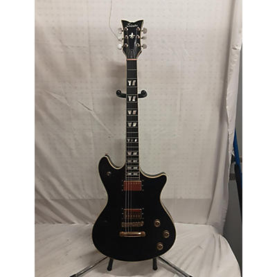 Schecter Guitar Research Used Schecter Guitar Research Tempest Custom Black Solid Body Electric Guitar