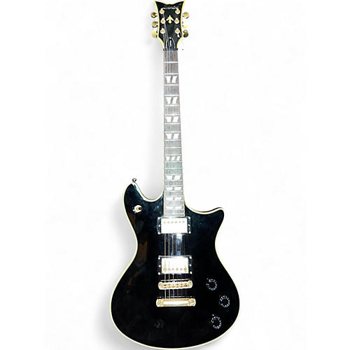 Used Schecter Guitar Research Tempest Custom Black Solid Body Electric Guitar Black