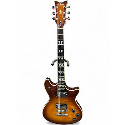 Used Schecter Guitar Research Tempest Custom FADED VINTAGE SUNBURST Solid Body Electric Guitar