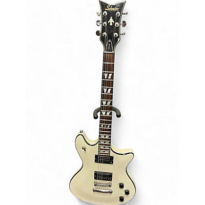 Schecter Guitar Research Used Schecter Guitar Research Tempest Custom Vintage White Solid Body Electric Guitar