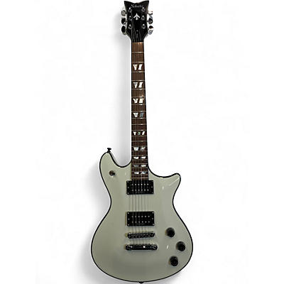 Used Schecter Guitar Research Tempest Custom white Solid Body Electric Guitar
