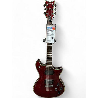 Schecter Guitar Research Used Schecter Guitar Research Tempest Hellraiser Black Cherry Solid Body Electric Guitar