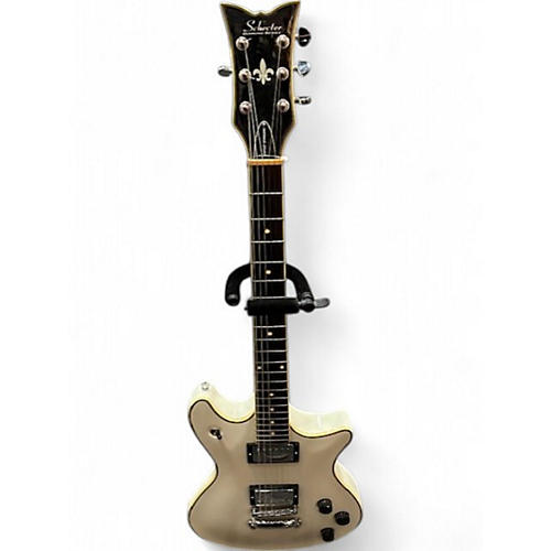 Used Schecter Guitar Research Tempest Standard White Solid Body Electric Guitar White