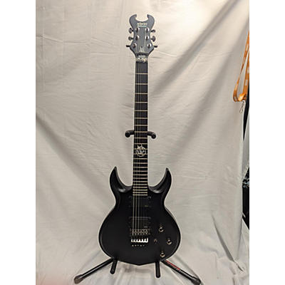 Schecter Guitar Research Used Schecter Guitar Research Tommy Victor Devil-FR Matte Black Solid Body Electric Guitar