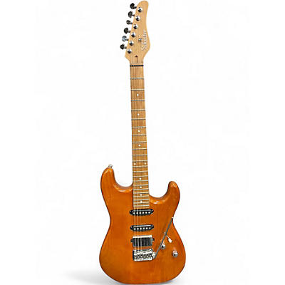 Used Schecter Guitar Research Traditional Van Nuys Gloss Natural Solid Body Electric Guitar