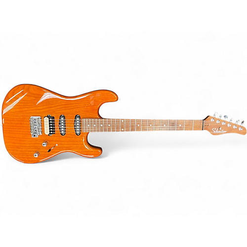 Used Schecter Guitar Research Traditional Van Nuys Natural Solid Body Electric Guitar Natural