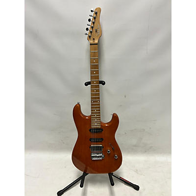 Schecter Guitar Research Used Schecter Guitar Research Traditional Van Ruys Trans Orange Solid Body Electric Guitar