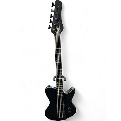 Used Schecter Guitar Research ULTRA BASS Black Electric Bass Guitar