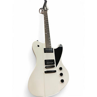 Used Schecter Guitar Research ULTRA MATTE WHITE Solid Body Electric Guitar