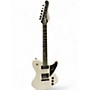 Used Schecter Guitar Research ULTRA WHITE Solid Body Electric Guitar WHITE