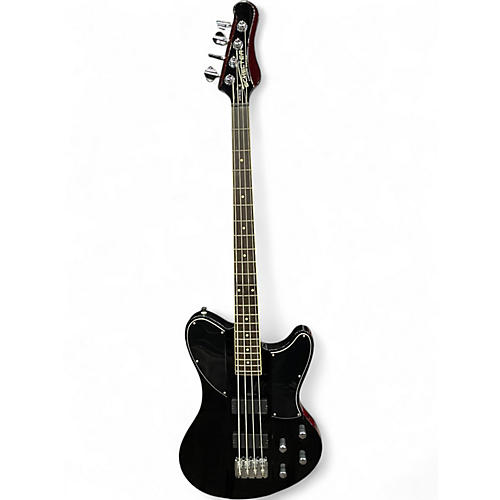 Used Schecter Guitar Research Ultra Bass  Black Electric Bass Guitar Black