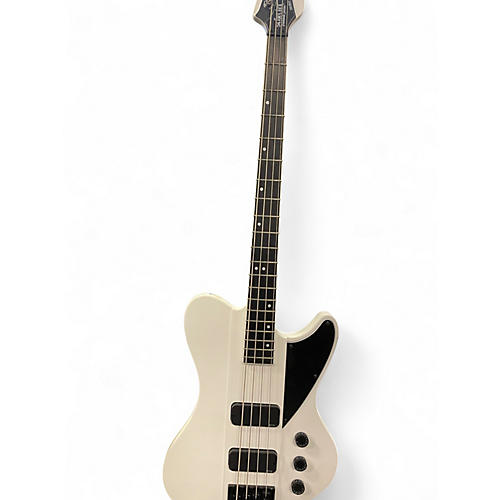 Used Schecter Guitar Research Ultra Bass IV White Electric Bass Guitar White