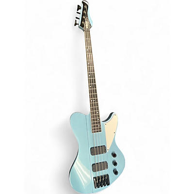Used Schecter Guitar Research Ultra Bass Pelham Blue Electric Bass Guitar