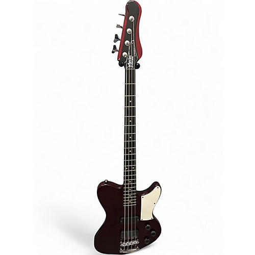 Used Schecter Guitar Research Ultra Cherry Electric Bass Guitar Cherry