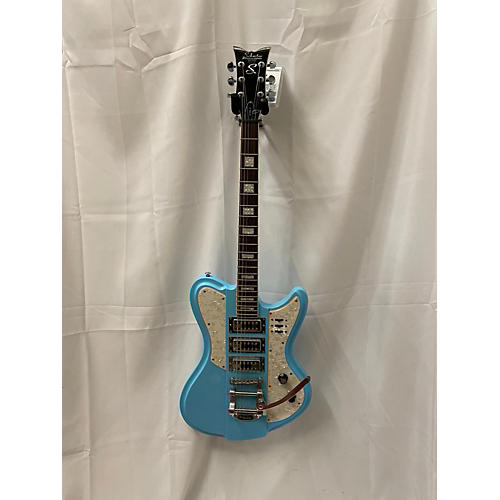 Schecter Guitar Research Used Schecter Guitar Research Ultra III Blue Solid Body Electric Guitar Blue