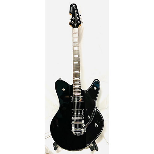 Schecter Guitar Research Used Schecter Guitar Research Ultracure Robert Smith Black Solid Body Electric Guitar Black