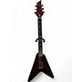 Used Schecter Guitar Research Used Schecter Guitar Research V 1 Apocalypse Trans Crimson Red Solid Body Electric Guitar Trans Crimson Red