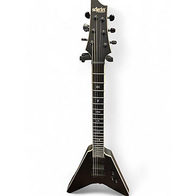 Schecter Guitar Research Used Schecter Guitar Research V1 SLS ELITE EVIL TWIN Black Solid Body Electric Guitar