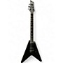 Used Schecter Guitar Research V1 SLS ELITE EVIL TWIN Satin Black Solid Body Electric Guitar Satin Black