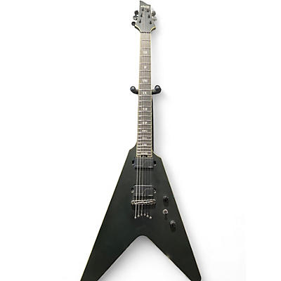 Used Schecter Guitar Research V1 SLS EVIL TWIN Black Solid Body Electric Guitar