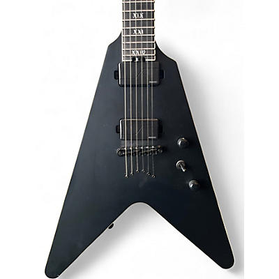 Used Schecter Guitar Research V1 SLS EVIL TWIN Black Solid Body Electric Guitar